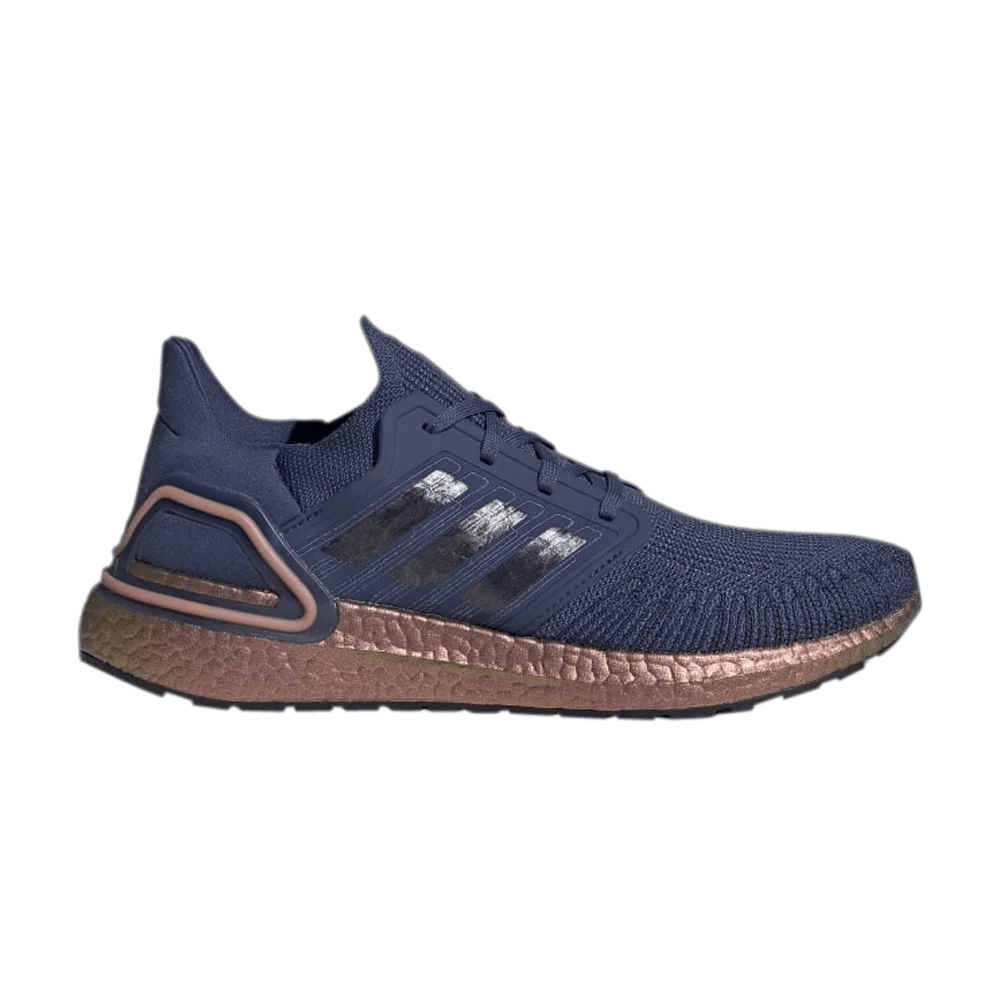 Кроссовки Adidas UltraBoost 20 'Tech Indigo Coral'