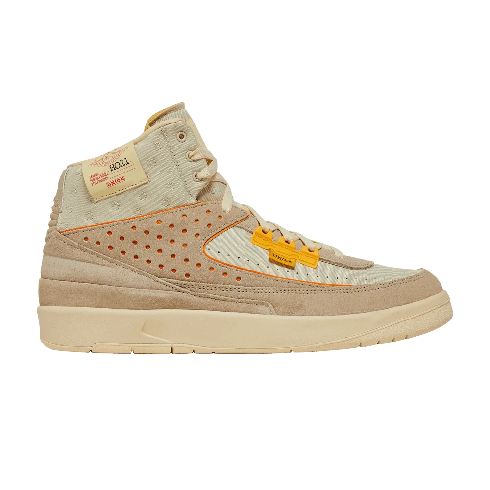 Кроссовки Union LA x Air Jordan 2 Retro SP 'Rattan'