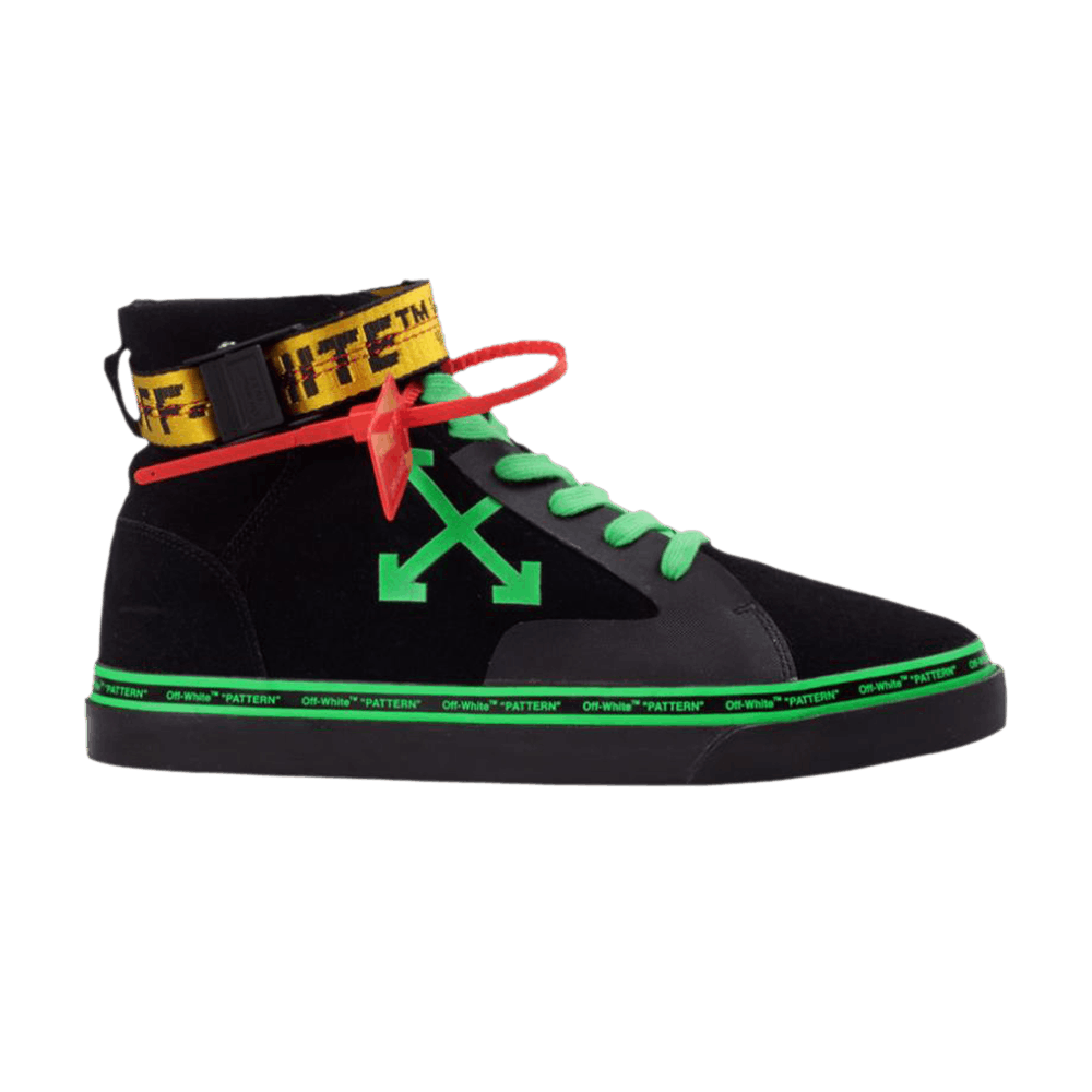 Кроссовки Off-White Vulc Sneaker Mid 'Black Green'