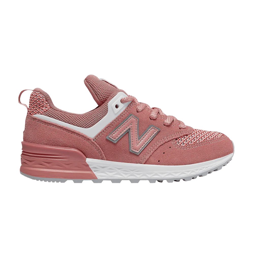 Кроссовки New Balance 574 Kids 'Dusted Peach White'
