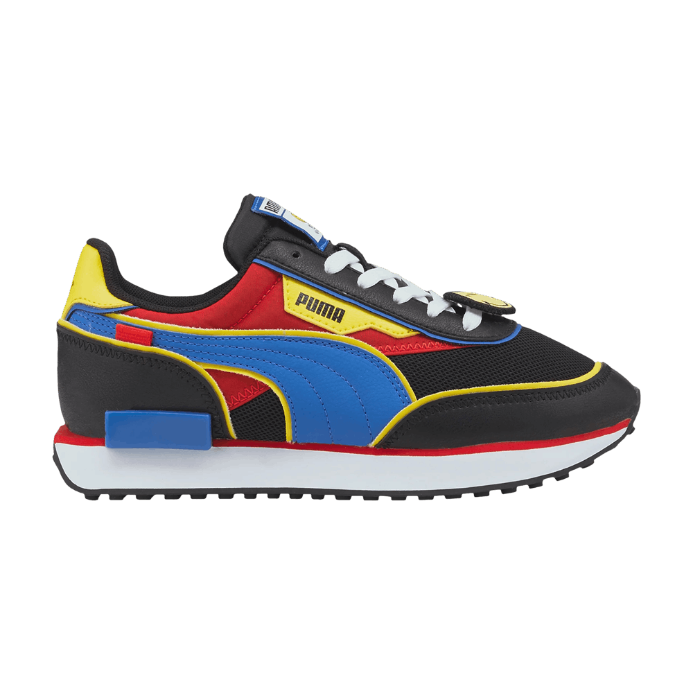 Кроссовки Puma SmileyWorld x Future Rider Big Kid 'Black Royal Blue'