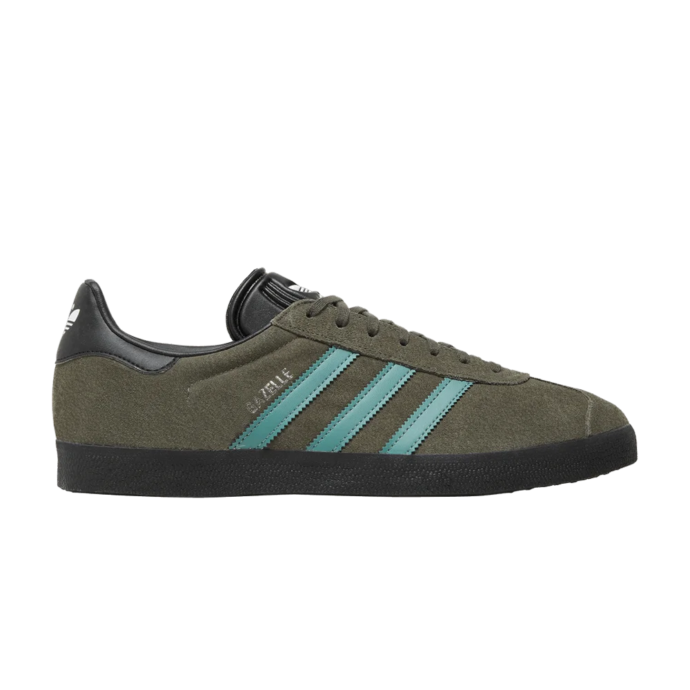 Кроссовки adidas Gazelle 'Olive Green Black'