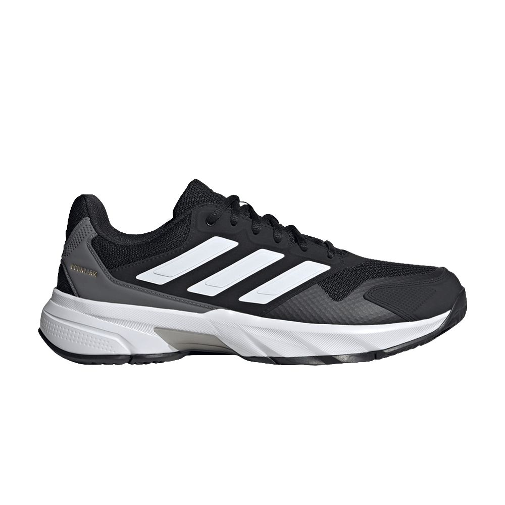 Кроссовки Adidas CourtJam Control 3 'Black White'