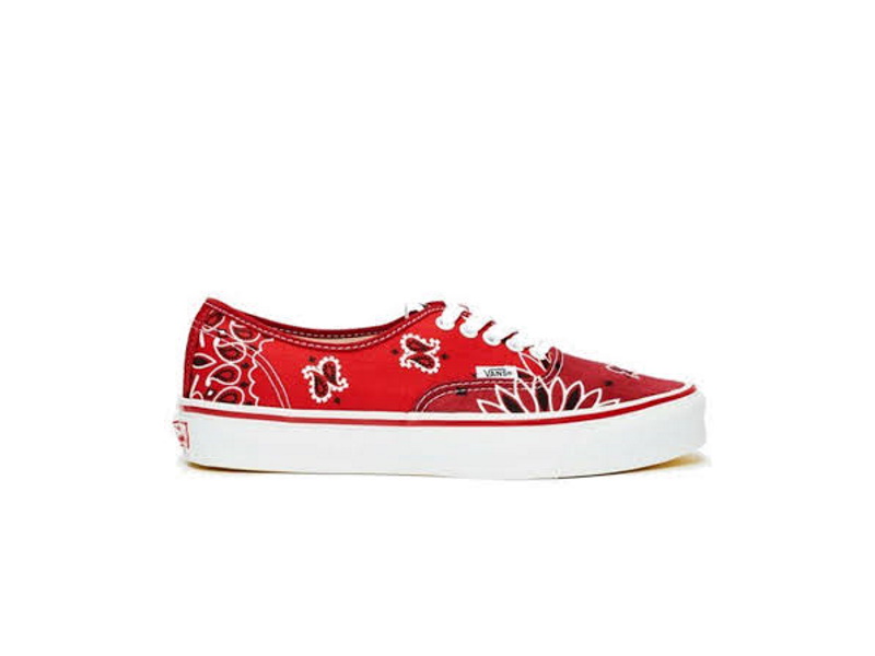Кроссовки Vans Vault OG Authentic LX Bedwin & the Heartbreakers Red Paisley