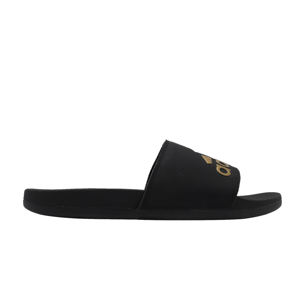 Кроссовки Adidas Adilette Comfort 'Gold Metallic'