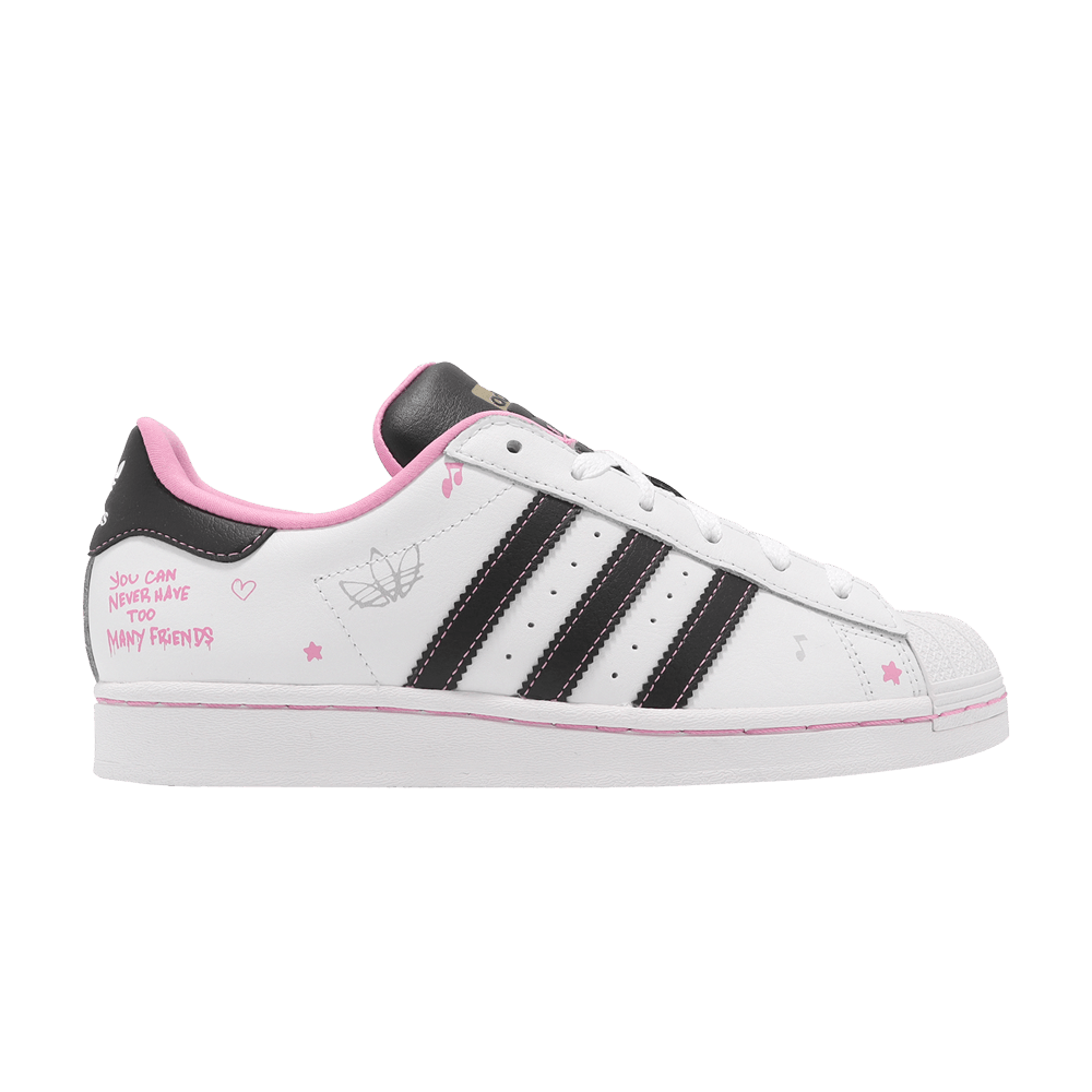 Кроссовки Hello Kitty x adidas Superstar J 'Kurumi'