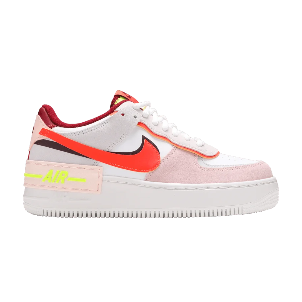Кроссовки Nike Wmns Air Force 1 Shadow 'Team Red Orange Pearl'