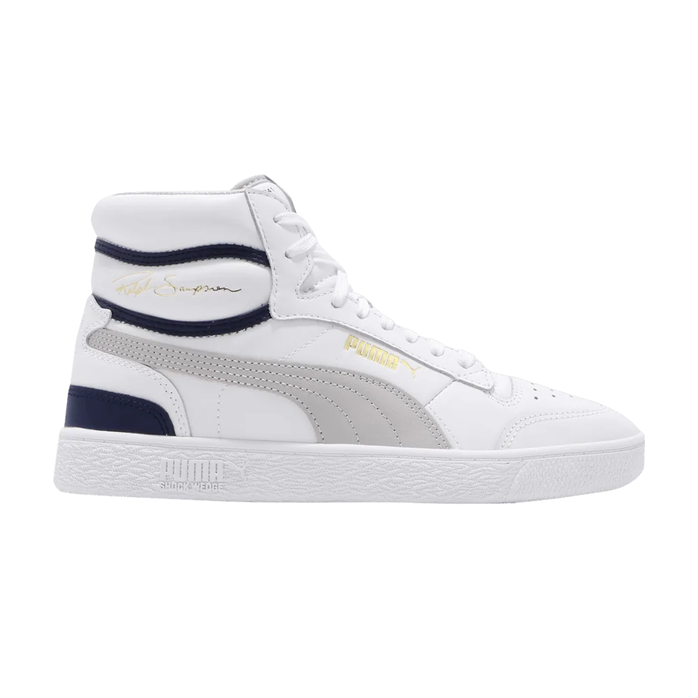 Кроссовки Puma Ralph Sampson Mid 'White Gray Violet'