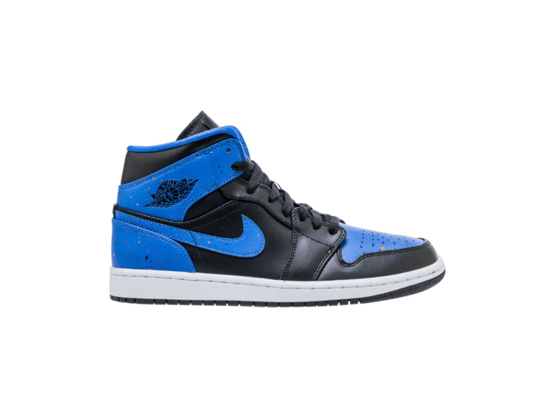 Кроссовки Air Jordan 1 Mid 'Royal Splatter'