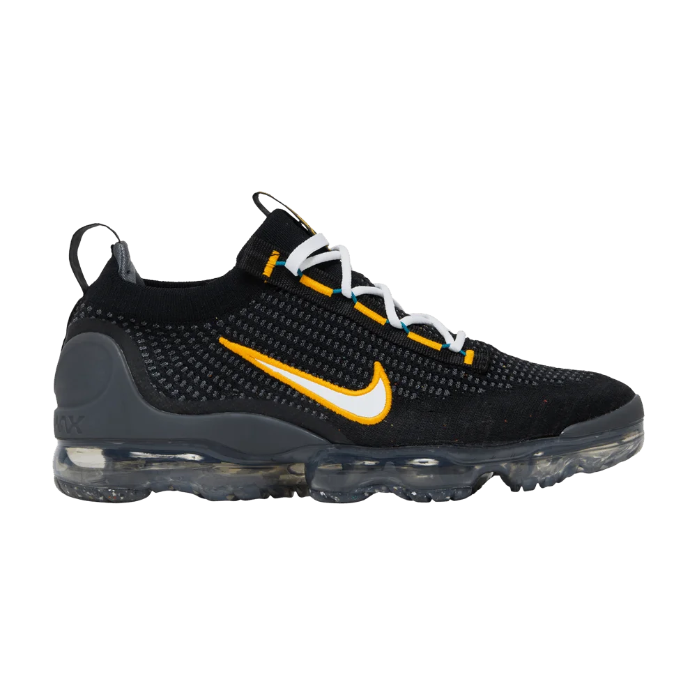 Кроссовки Nike Air VaporMax 2021 Flyknit 'Black University Gold'