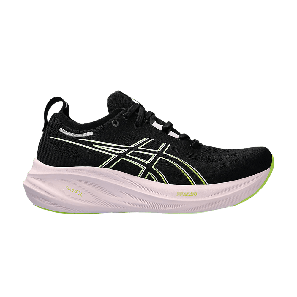 Кроссовки ASICS Wmns Gel Nimbus 26 'Black Neon Lime'