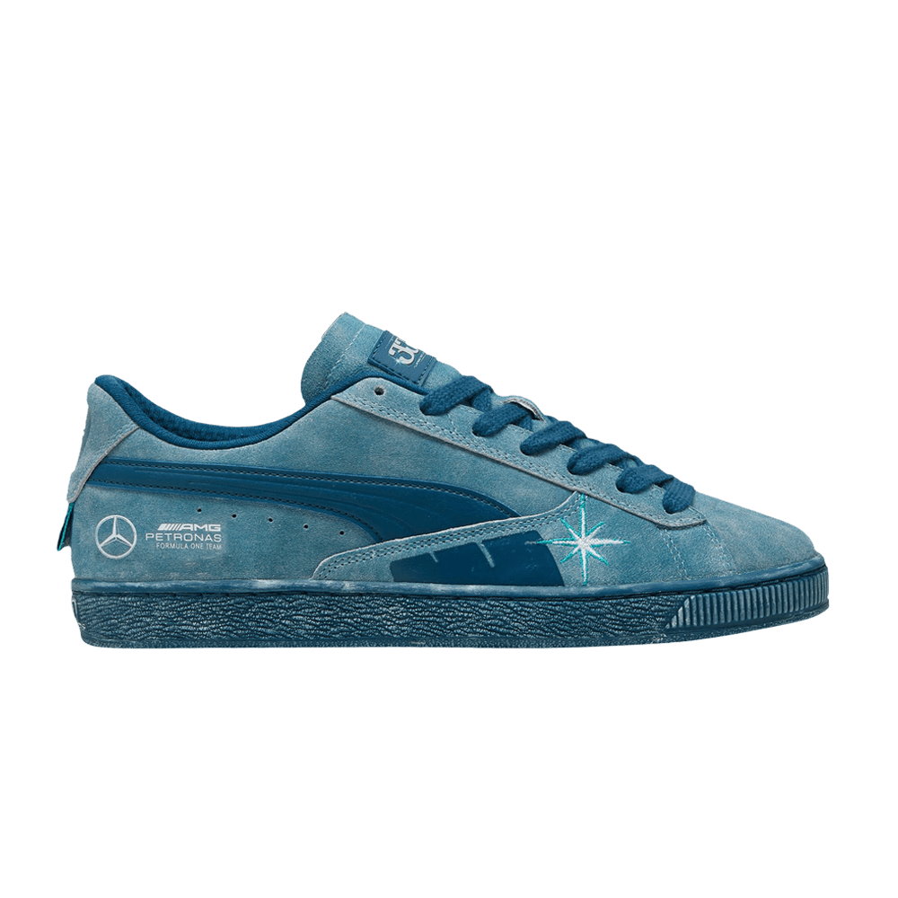 Кроссовки Mercedes-AMG Petronas F1 x Puma Suede T 'Crews Go Summer'