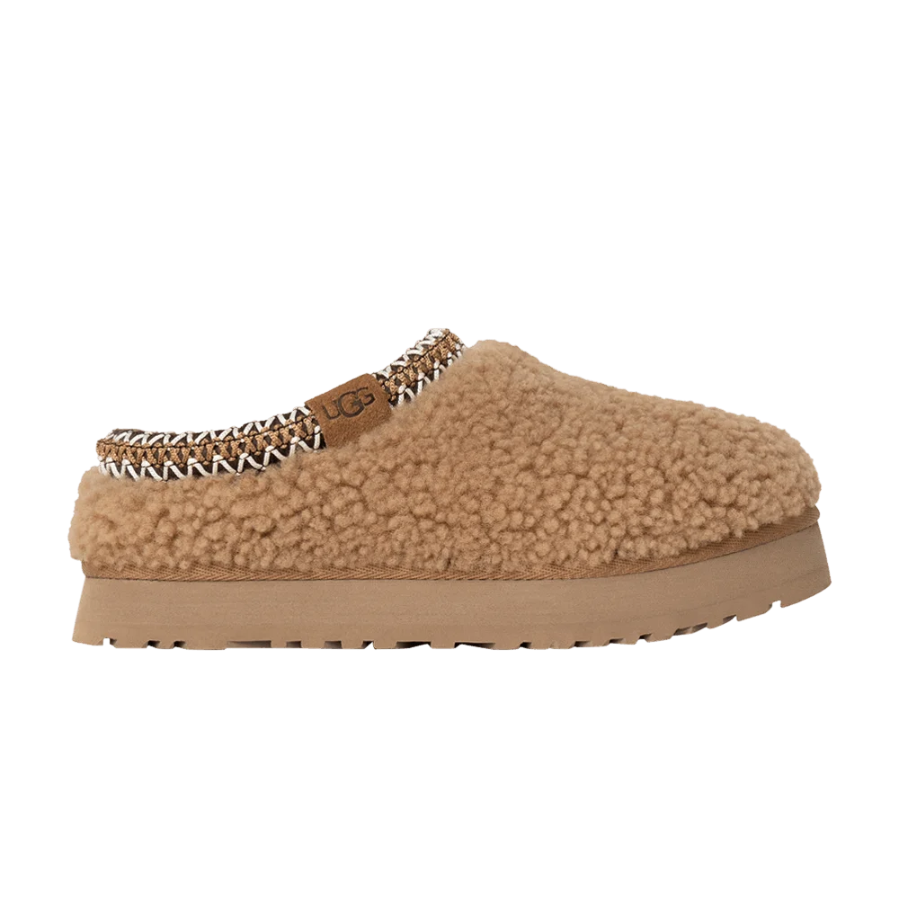 Кроссовки UGG Maxi Curly Tazz Slipper Kids 'Chestnut'