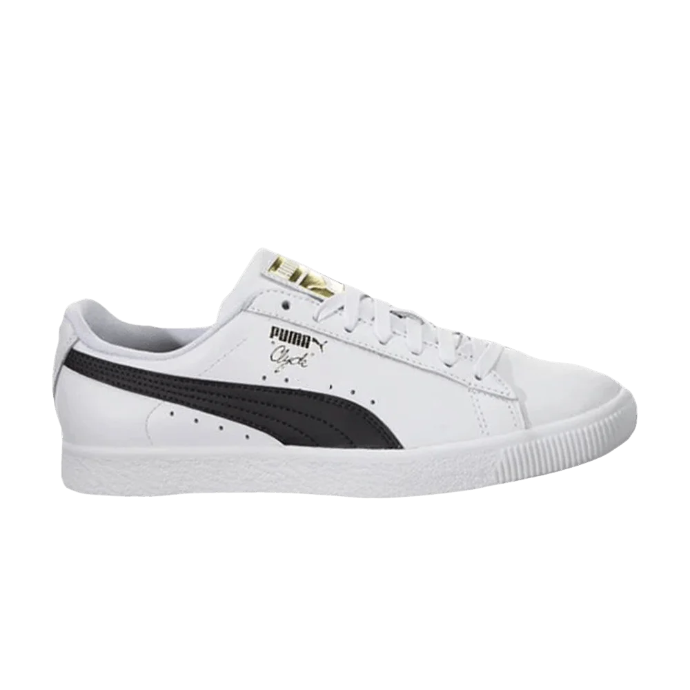 Кроссовки Puma Clyde Core L Foil Jr 'White Black'