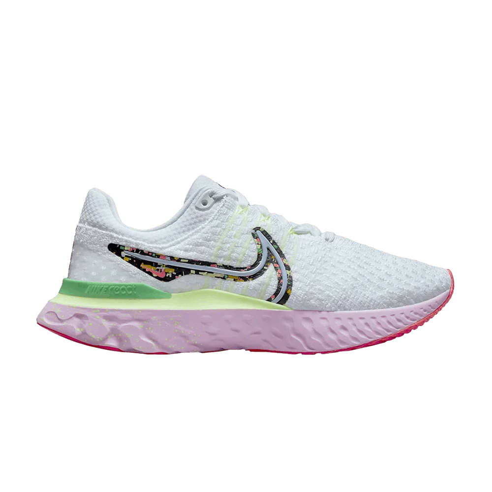 Кроссовки Nike Wmns React Infinity Run Flyknit 3 'Confetti'