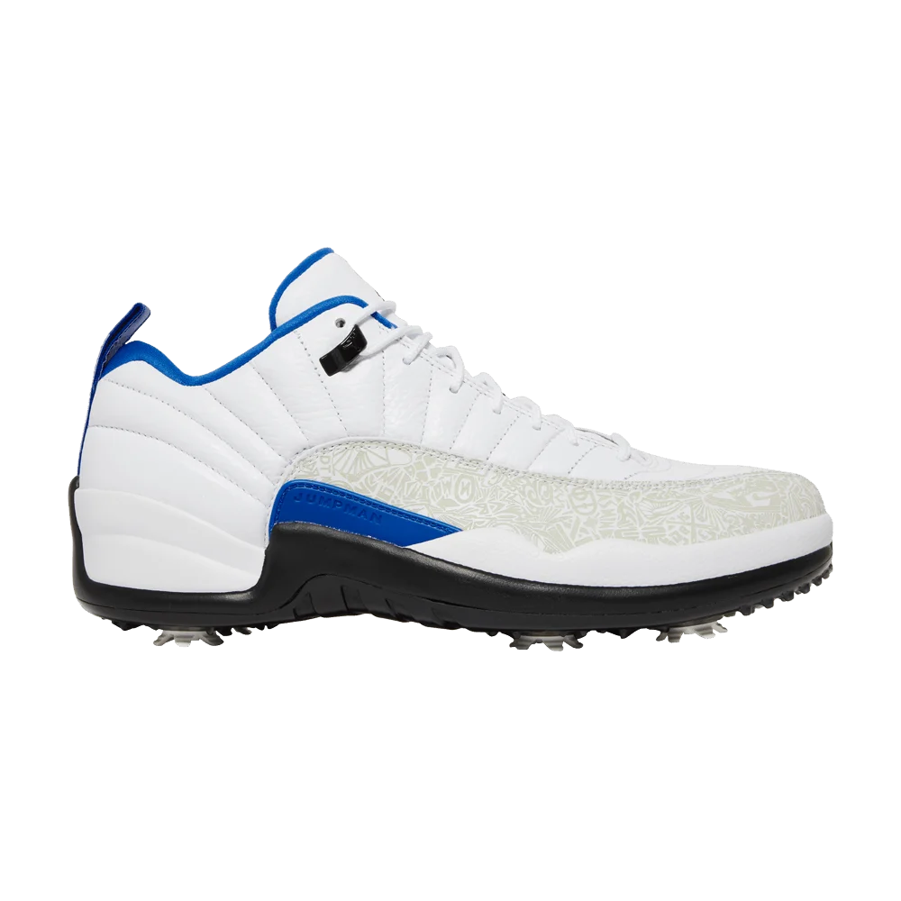 Кроссовки Air Jordan 12 Low Golf 'White Game Royal'