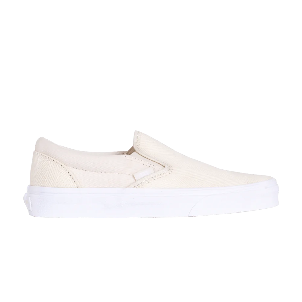 Кеды Vans Classic Slip-On 'Herringbone - Asparagus'