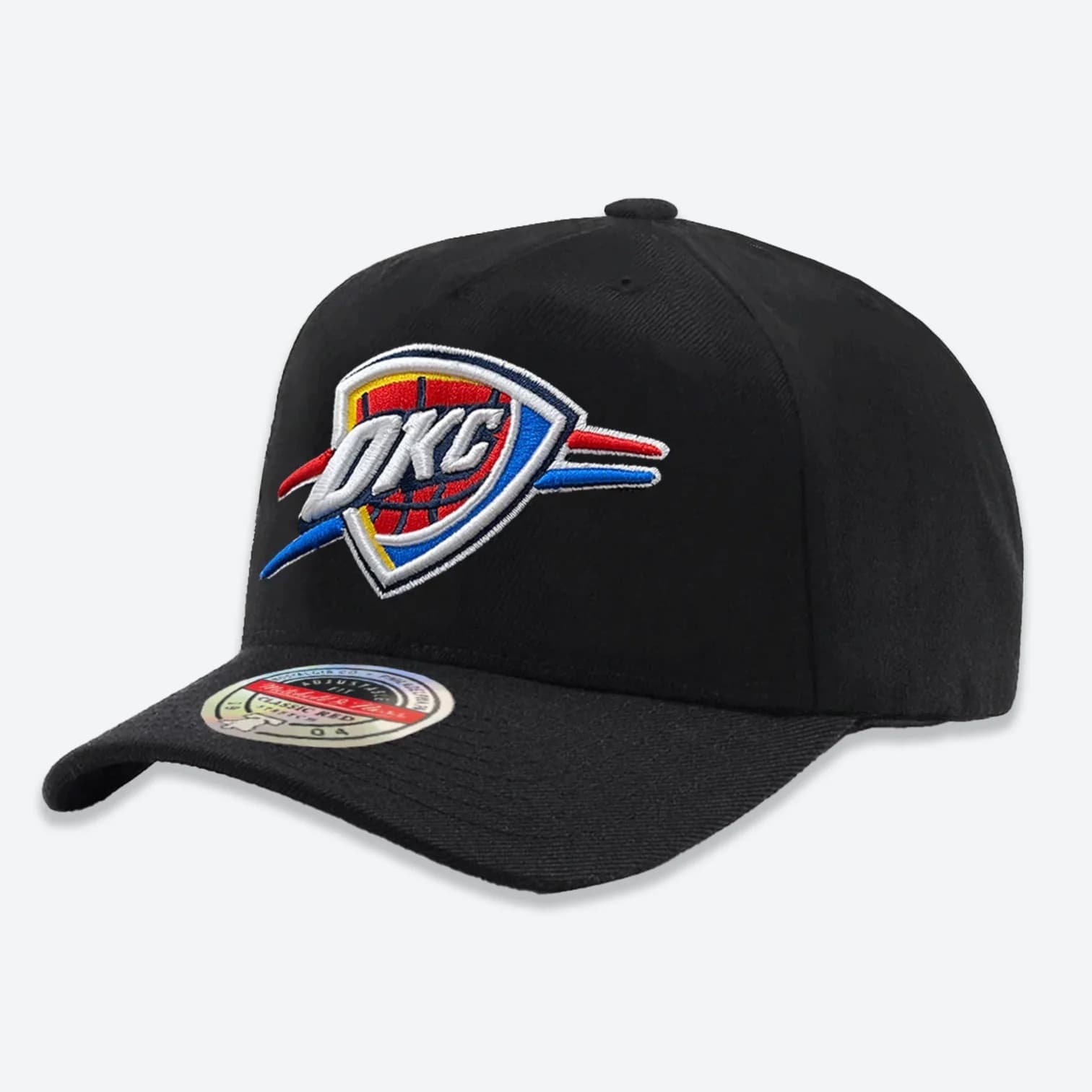 Бейсболка Mitchell & Ness Oklahoma City Thunder Classic Stretch NBA Snapback Hat
