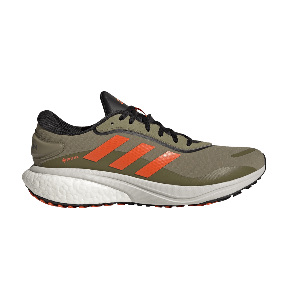 Кроссовки Adidas Supernova GORE-TEX 'Orbit Green Impact Orange'