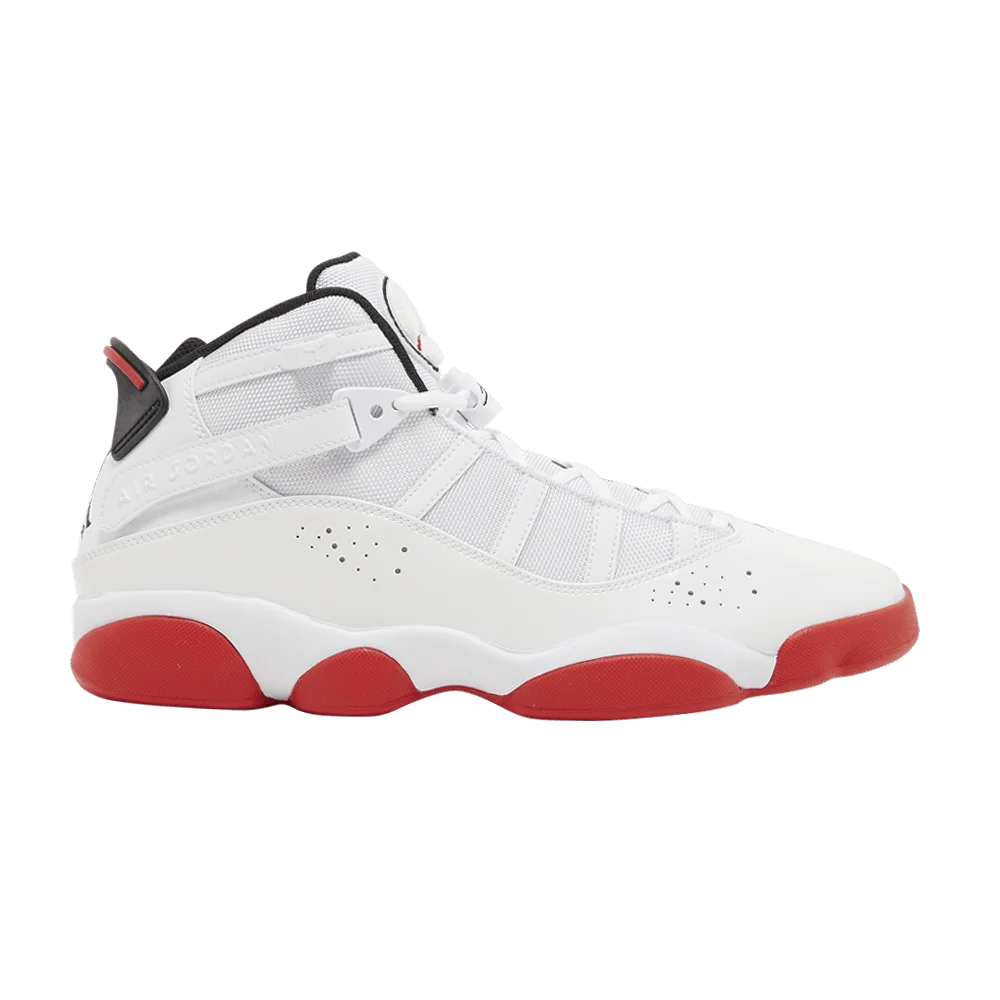 Кроссовки Air Jordan 6 Rings 'White University Red'