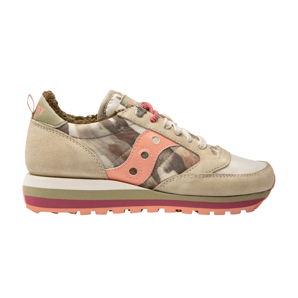 Кроссовки Saucony Wmns Jazz Triple 'Retro Mountain - Green Peach'