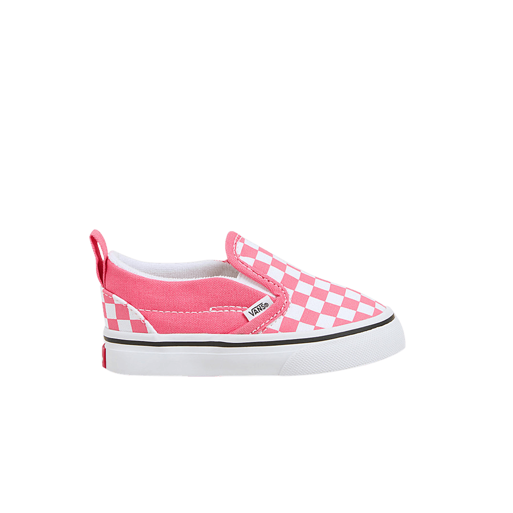 Кроссовки Vans Slip-On V Toddler 'Checkerboard - Honeysuckle'