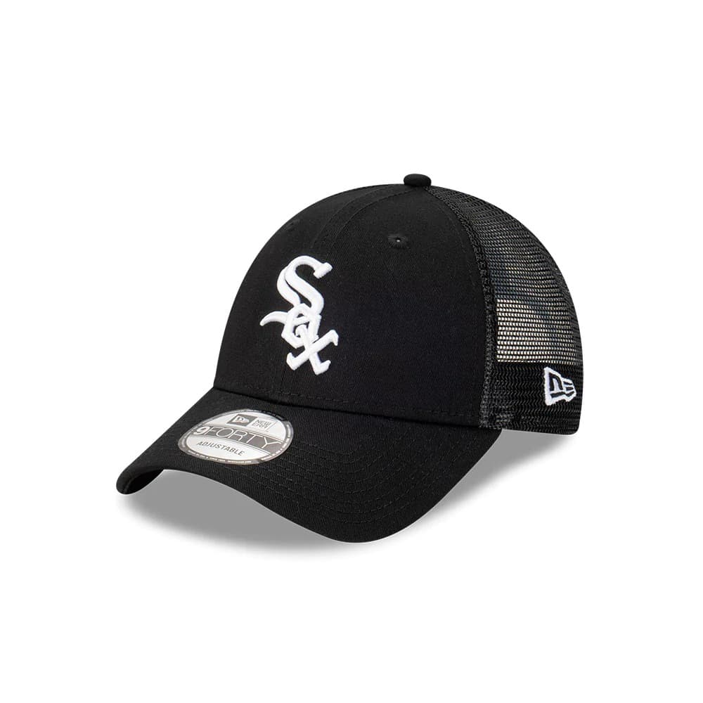 Бейсболка New Era Chicago White Sox Team Colour 9FORTY Trucker MLB Snapback Hat