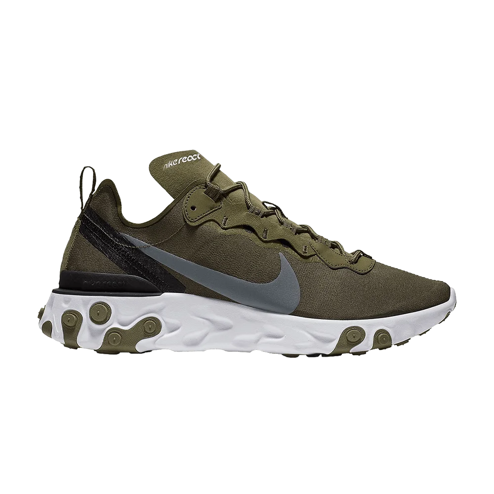 Кроссовки Nike React Element 55 'Medium Olive'