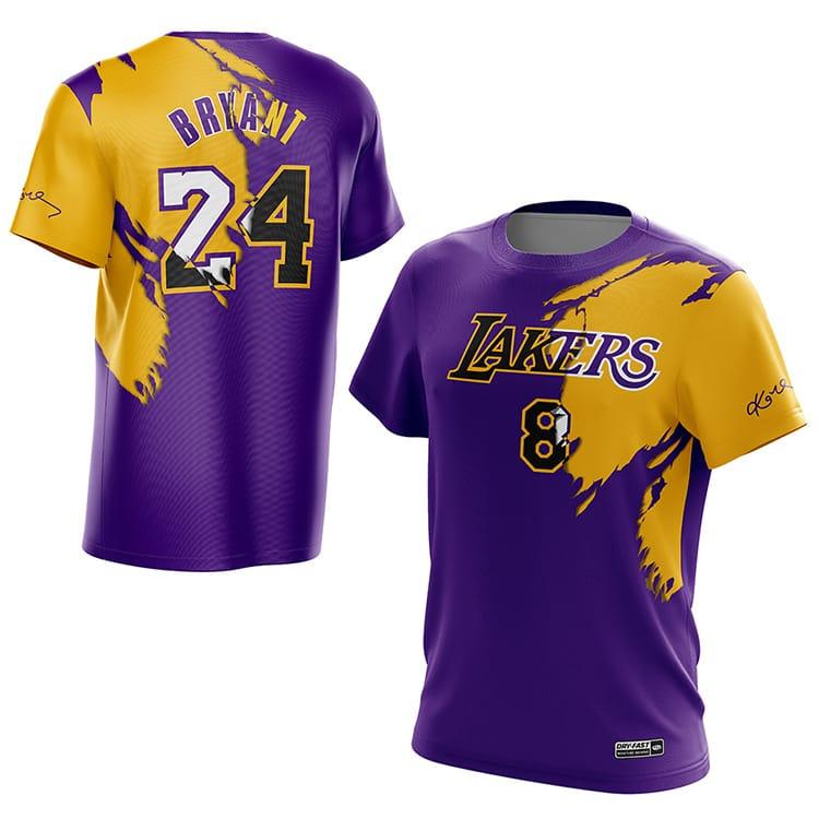 Футболка DPOY Lakers Kobe Tear Fast Dry T-shirt