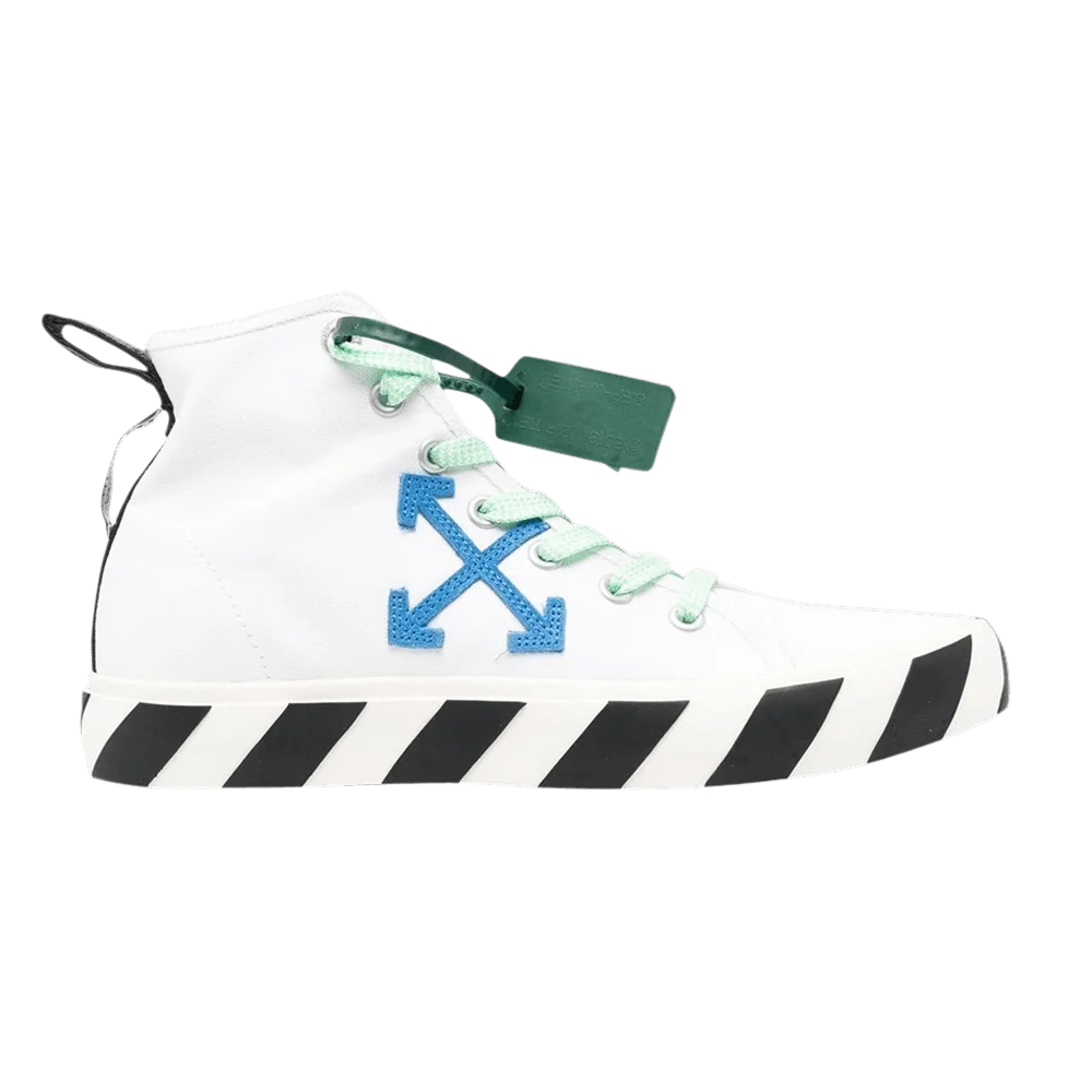Кроссовки Off-White Vulc Sneaker Mid 'White Navy'