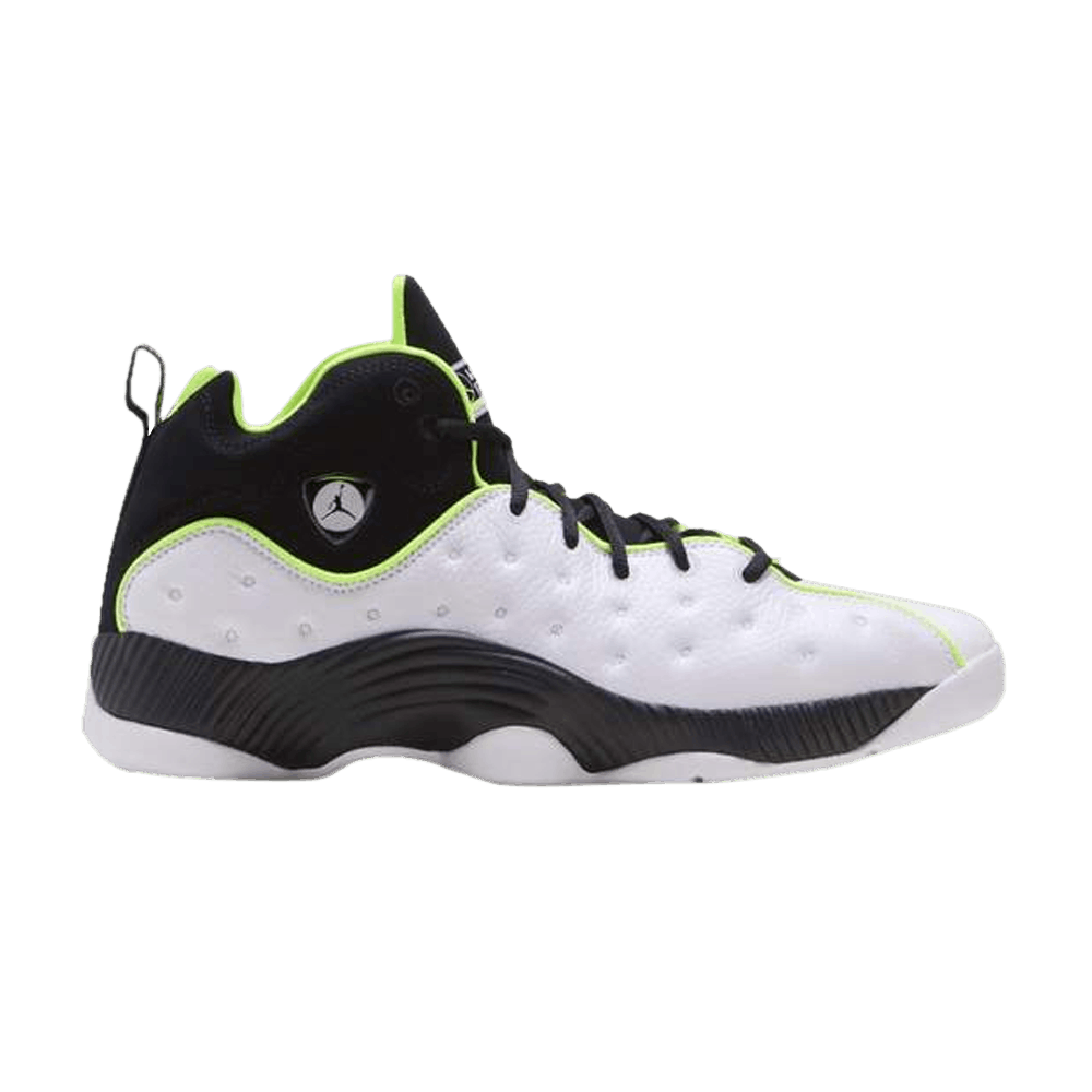 Кроссовки Air Jordan Jumpman Team II 'White Volt Black'