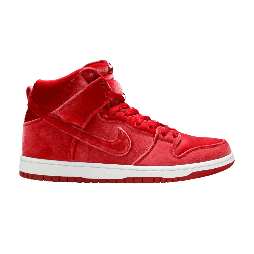 Кроссовки Nike SB Dunk High PRM 'Red Velvet'