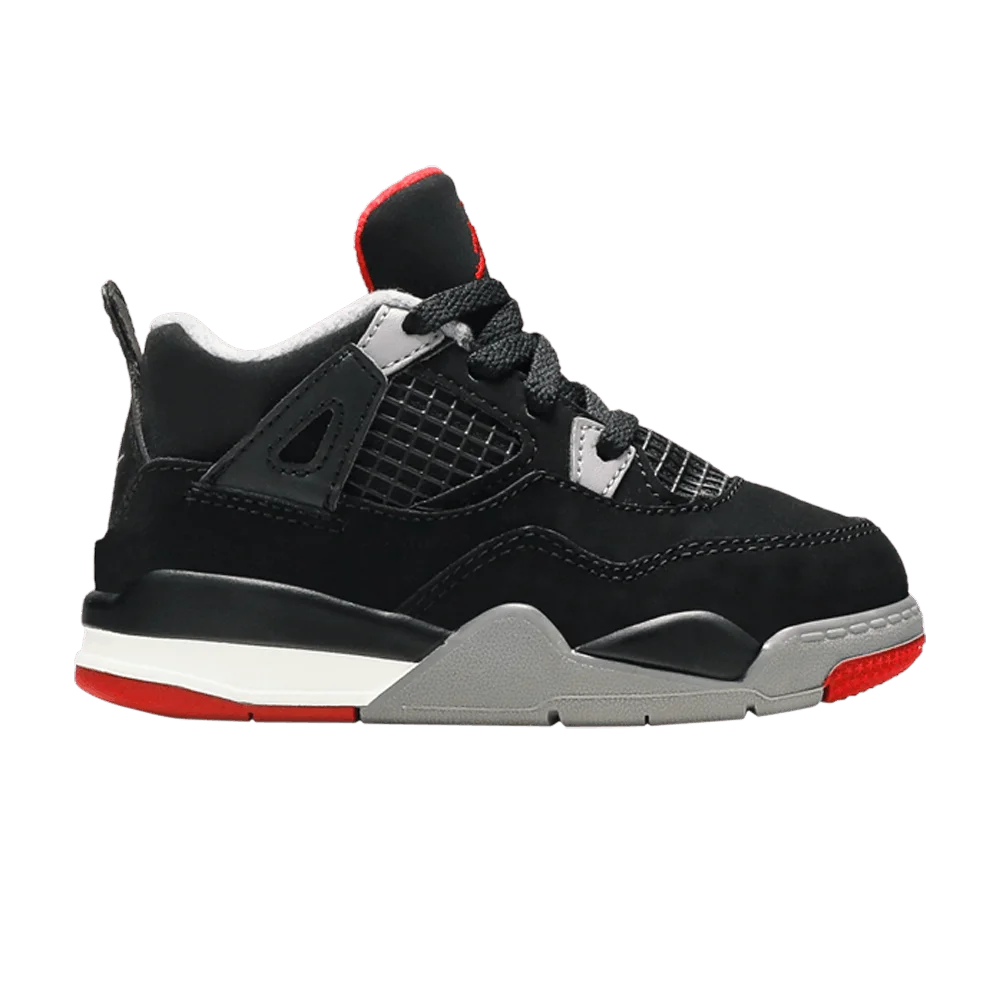 Кроссовки Air Jordan 4 Retro OG TD 'Bred' 2019
