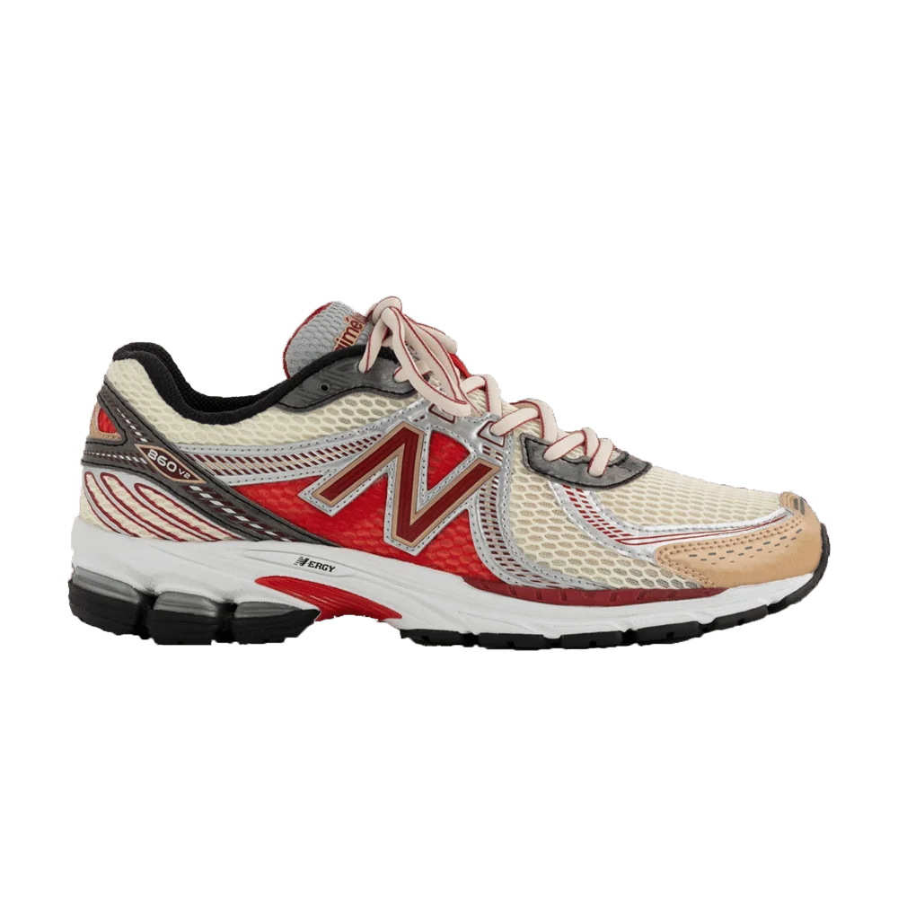 Кроссовки Aimé Leon Dore x New Balance 860v2 'Red'