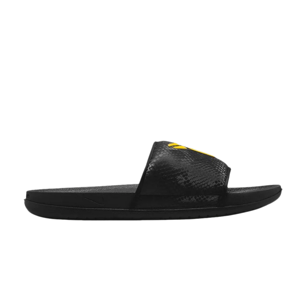 Kobe Bryant x Nike Offcourt Slide 'Black University Gold'