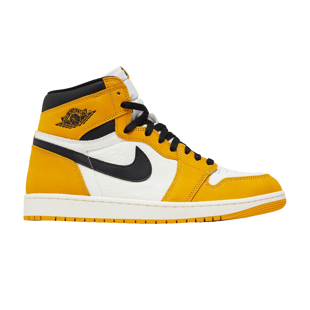 Кроссовки Air Jordan 1 Retro High OG 'Yellow Ochre'