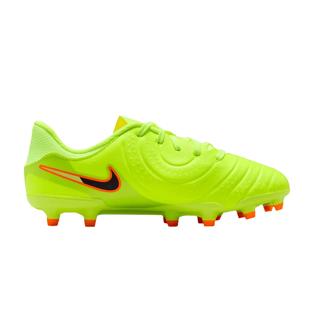 Кроссовки Nike Tiempo Legend 10 Academy MG GS 'Volt Black'