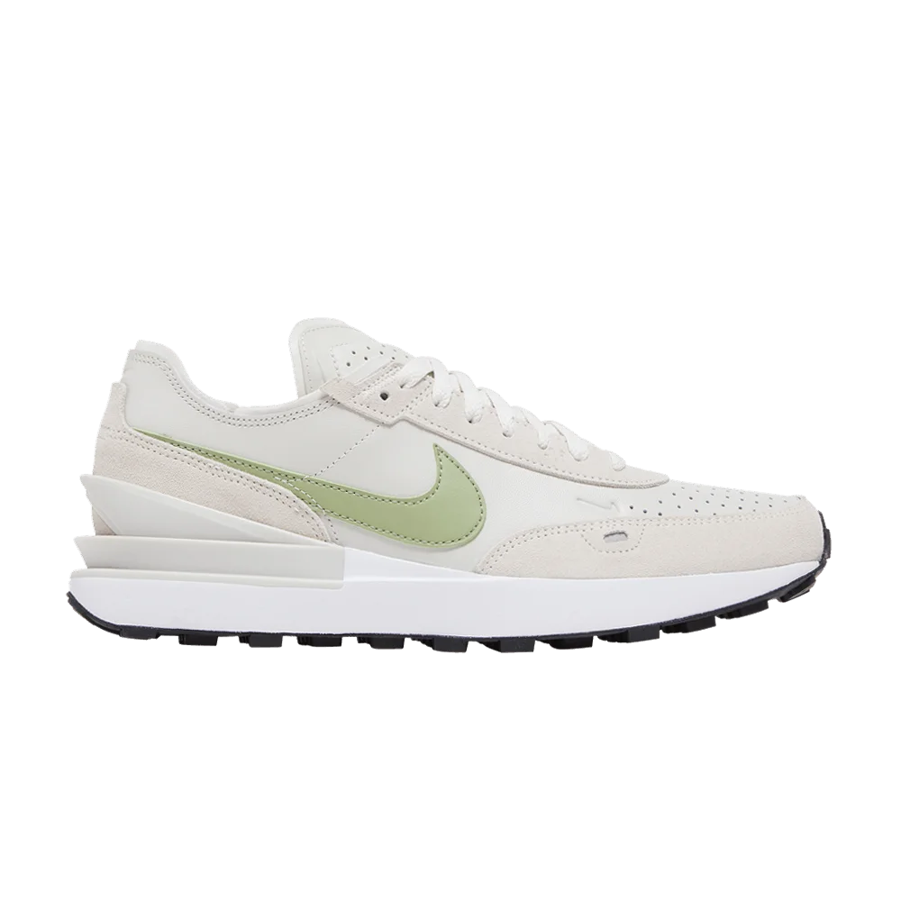 Кроссовки Nike Waffle One Leather 'Light Bone Oil Green'