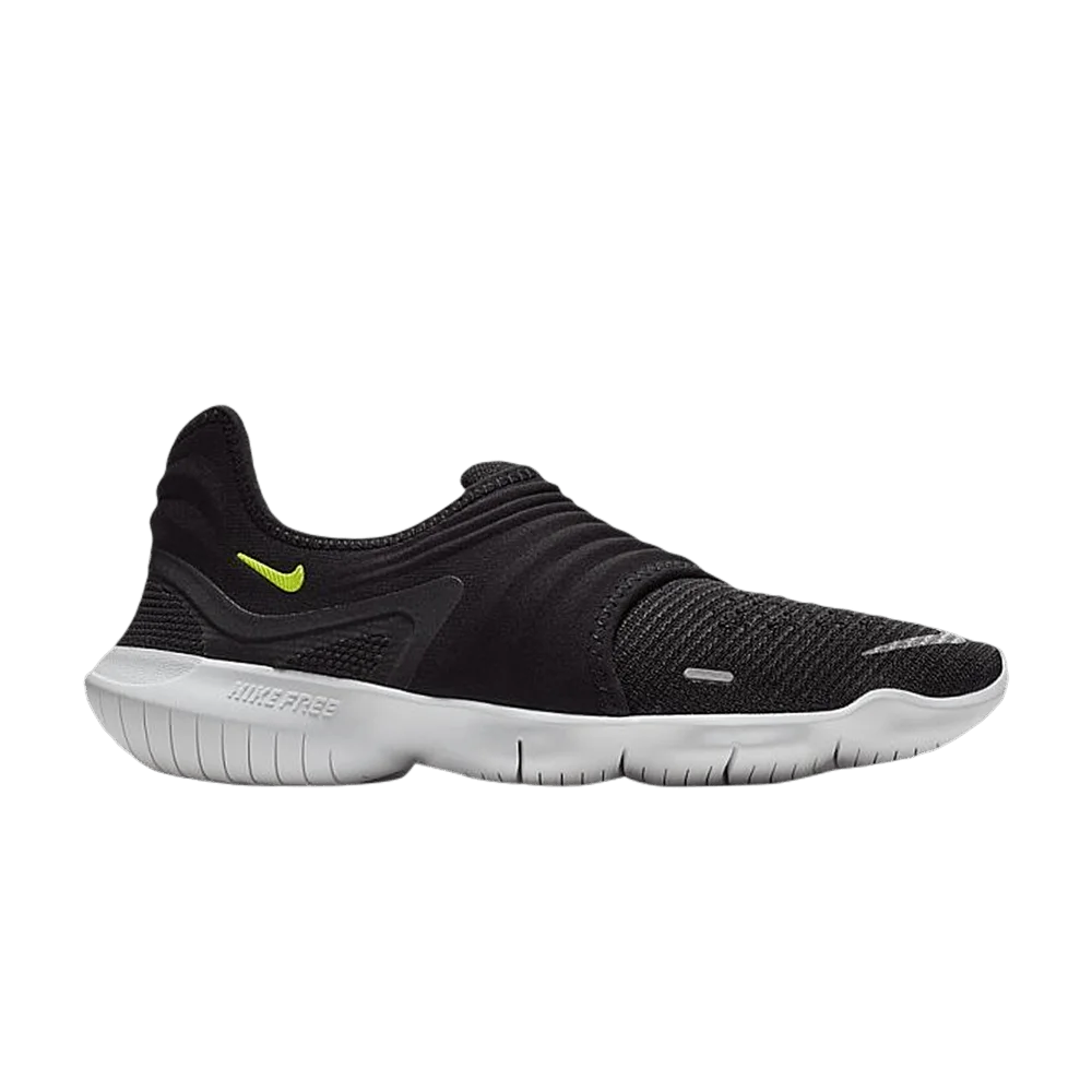Кроссовки Nike Wmns Free RN Flyknit 3.0 'Black Volt'