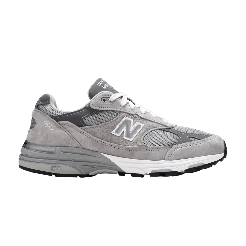 Кроссовки New Balance 993 Made in USA 2E Wide 'Grey White'