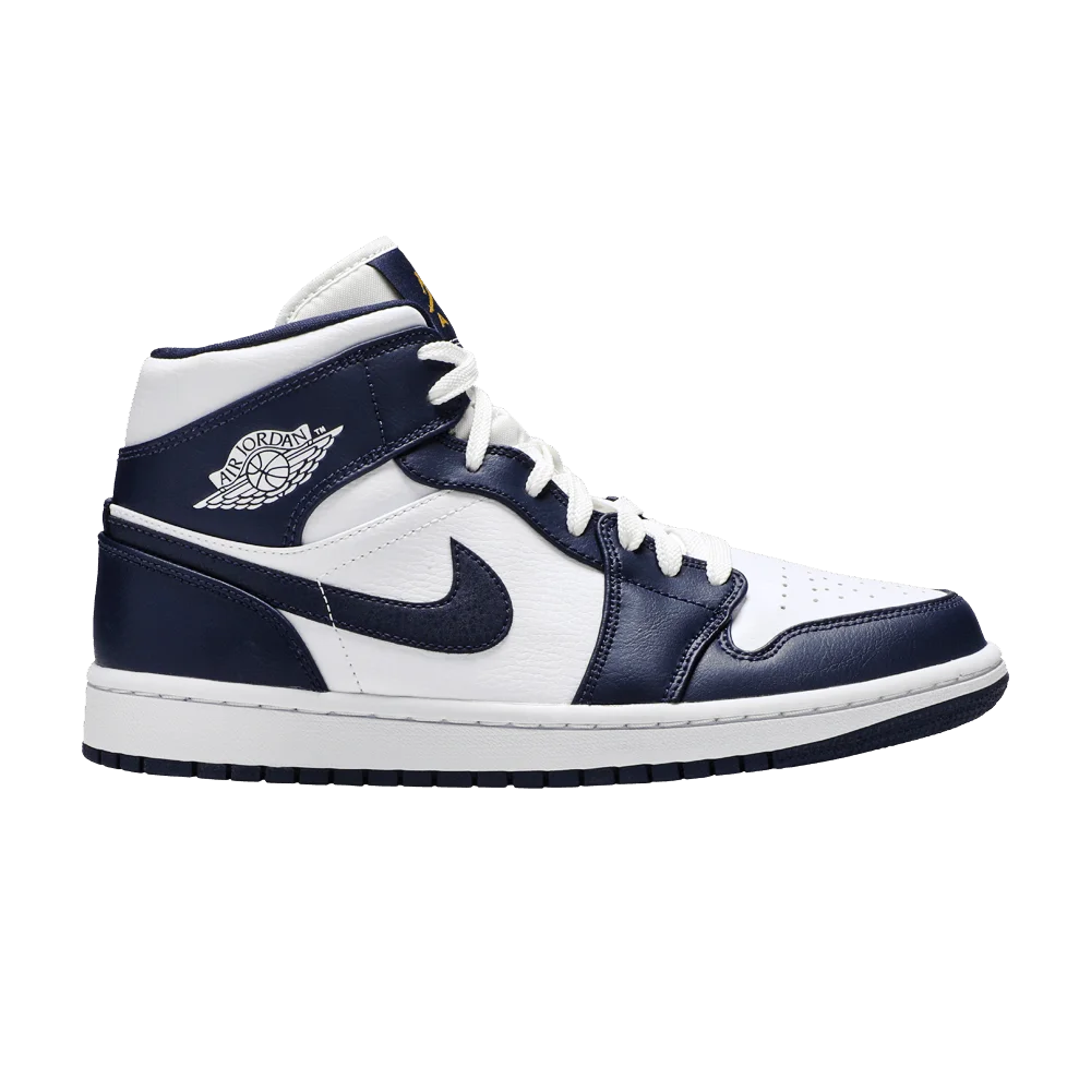 Кроссовки Air Jordan 1 Mid 'Obsidian'