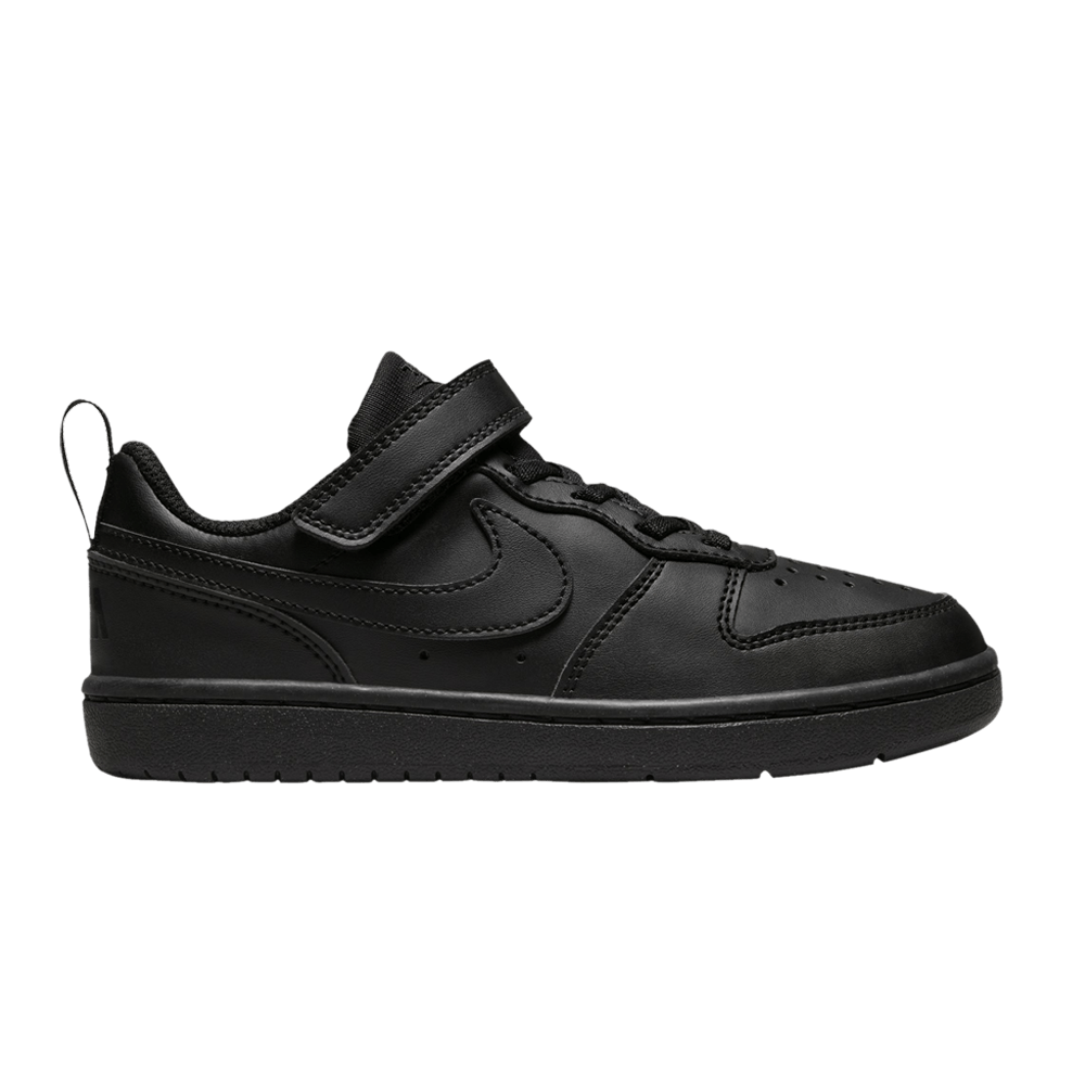 Кроссовки Nike Court Borough Low Recraft PS 'Triple Black'