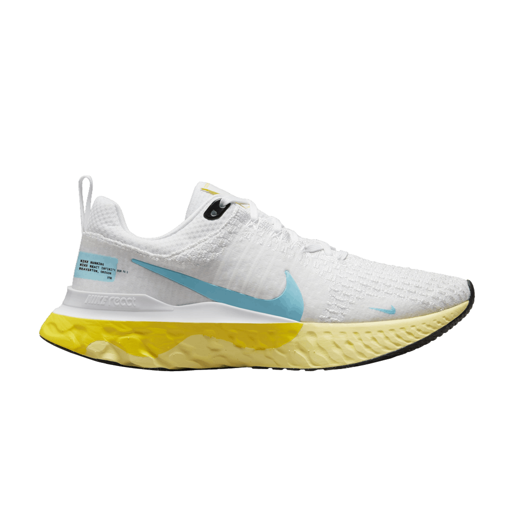 Кроссовки Nike Wmns React Infinity Run Flyknit 3 'White Baltic Blue'
