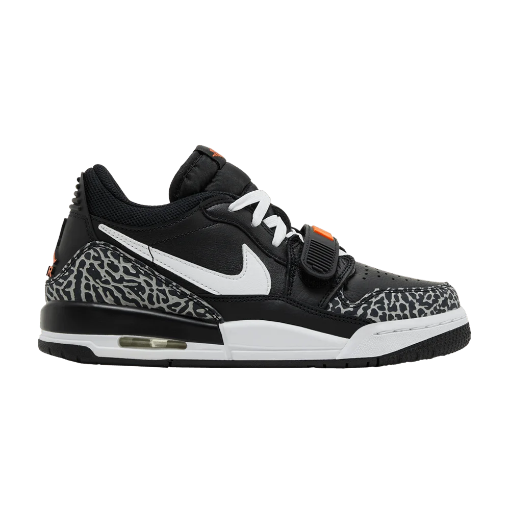 Кроссовки Air Jordan Legacy 312 Low GS 'Black White Safety Orange'