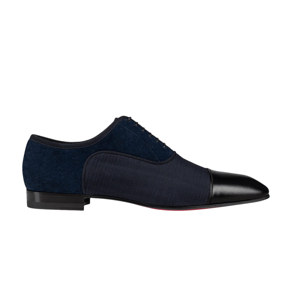 Кроссовки Christian Louboutin Greggo Flat Calf 'Black Marine'