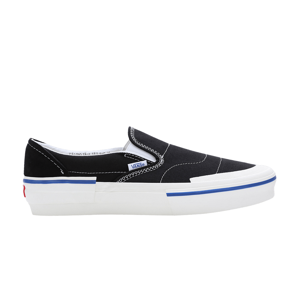 Кроссовки Vans Slip-On Reconstruct 'Black'