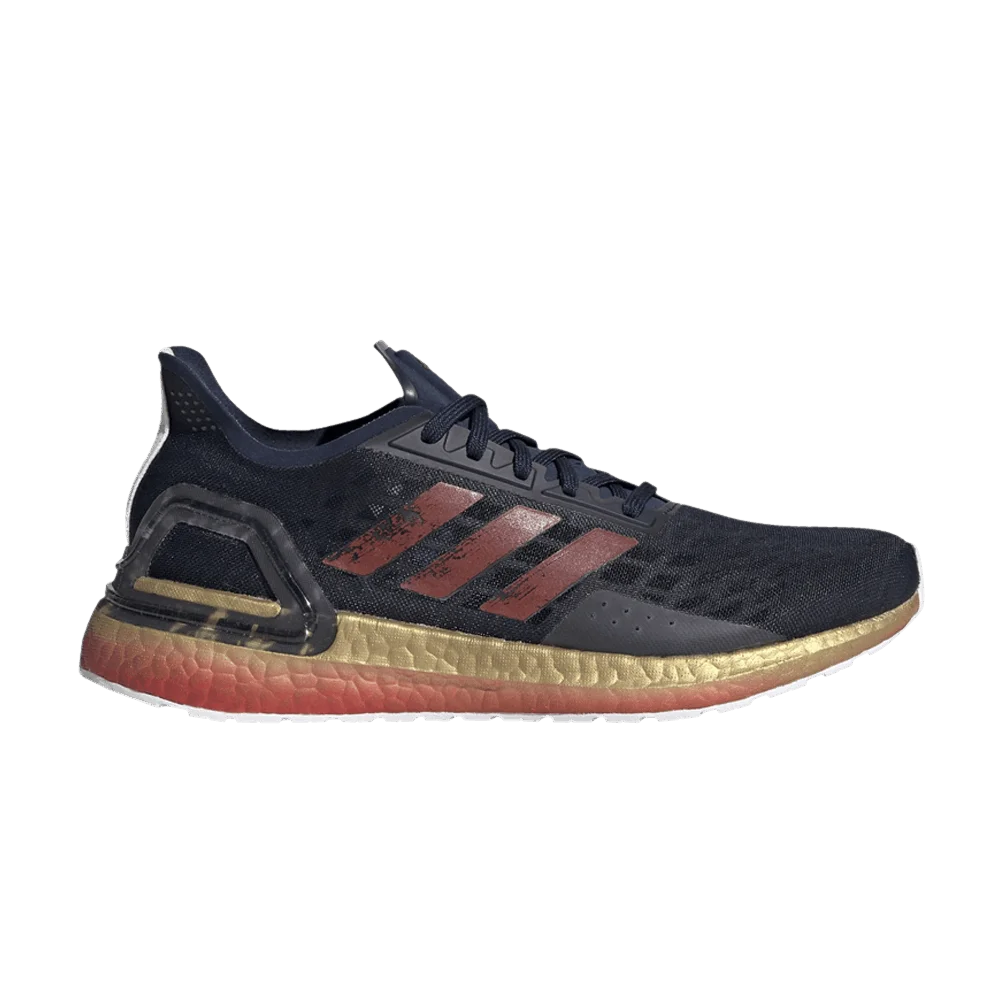 Кроссовки Adidas Wmns UltraBoost PB 'Collegiate Navy Scarlet Gold'