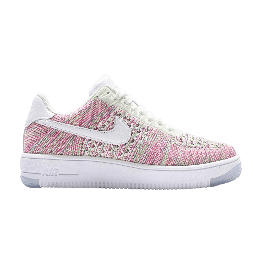 Кроссовки Nike Wmns Air Force 1 Flyknit Low 'White Radiant Emerald'