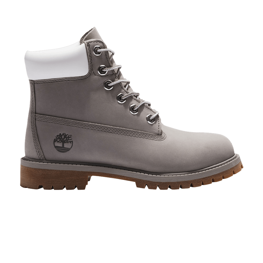 Кроссовки Timberland 6 Inch Premium Boot Junior 'Medium Grey White'