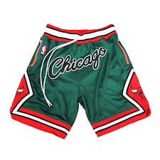 Спортивные шорты 2019 Just Don Chicago Bulls Shorts Green
